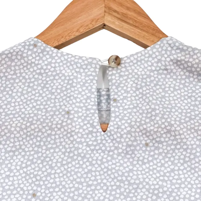 Rochita de vara din jersey cu fustita muselina, Pearl, 2-3 ani KDERVJM23PEARL