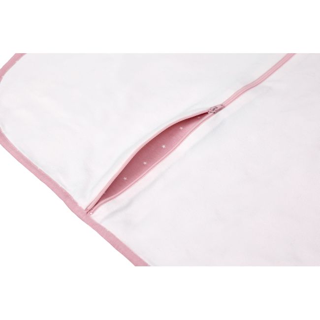 Sac de dormit Swaddle First Sleep Blush Pink, faza 2, pentru bebelusi 3-6 luni KDEFS2BP00