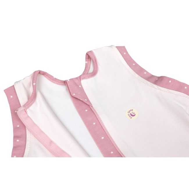 Sac de dormit Swaddle First Sleep Blush Pink, faza 2, pentru bebelusi 3-6 luni KDEFS2BP00