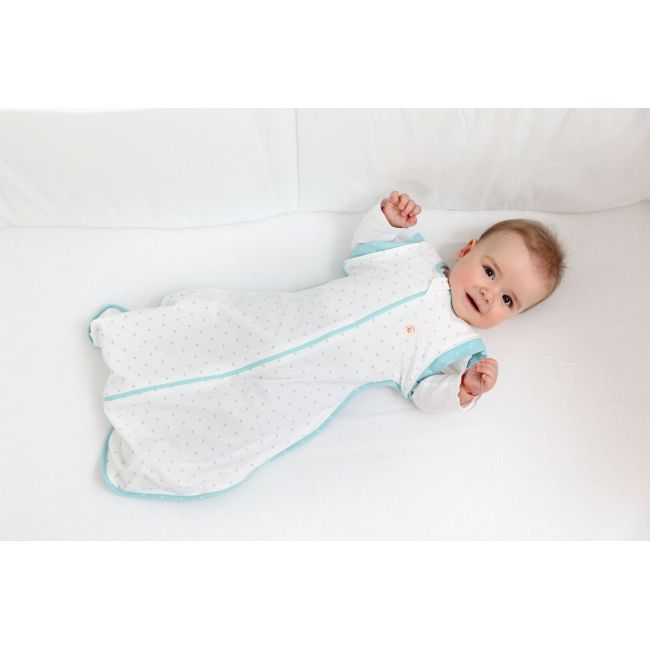 Sac de dormit Swaddle First Sleep Calm Light, faza 2, pentru bebelusi 3-6 luni KDEFS2CL00