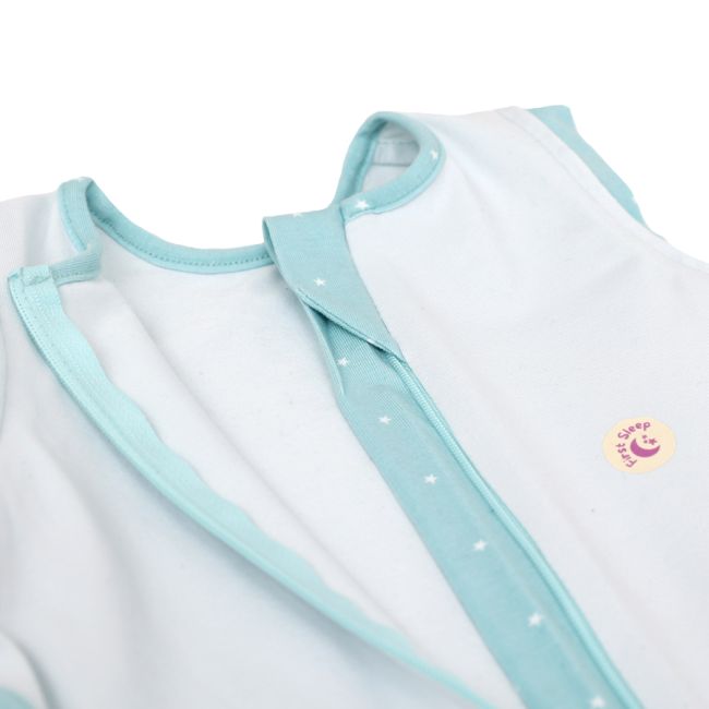 Sac de dormit Swaddle First Sleep Coral Blue, faza 2, pentru bebelusi 3-6 luni KDEFS2CB00