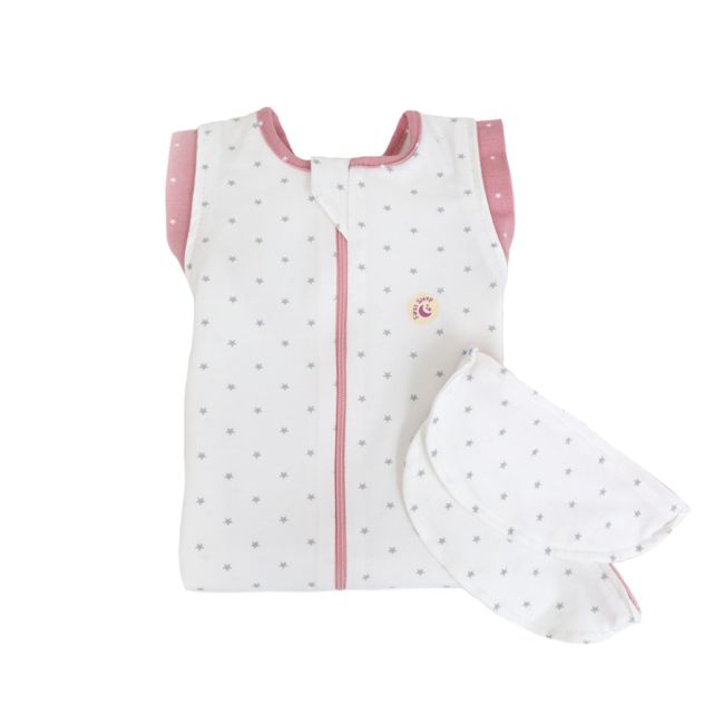 Sac de dormit Swaddle First Sleep Sweet Light, faza 2, pentru bebelusi 3-6 luni KDEFS2SWLI00