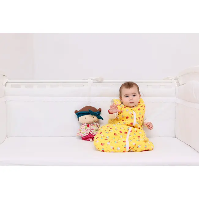 Sac de dormit copii, Dream of Ice Cream, din bumbac, 110 cm, 0.8 tog - Primavara KDEPR11008DOFIC