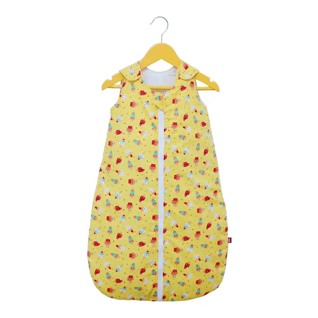Sac de dormit copii, Dream of Ice Cream, din bumbac, 95 cm, 2.5 tog - Iarna KDEI9525DOFIC