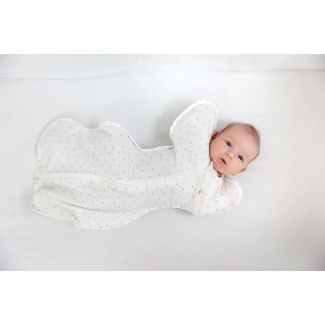 Sac de dormit nou-nascut Swaddle First Sleep Star Light KDEFSSTLI00