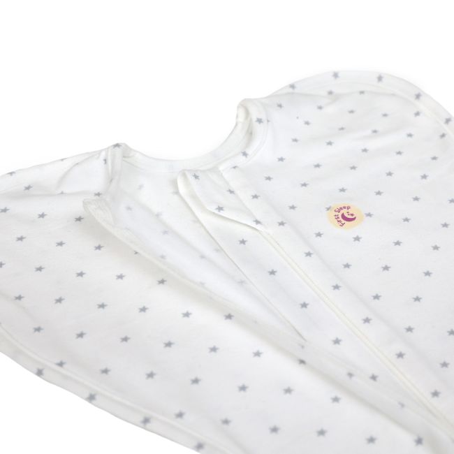 Sac de dormit nou-nascut Swaddle First Sleep Star Light KDEFSSTLI00