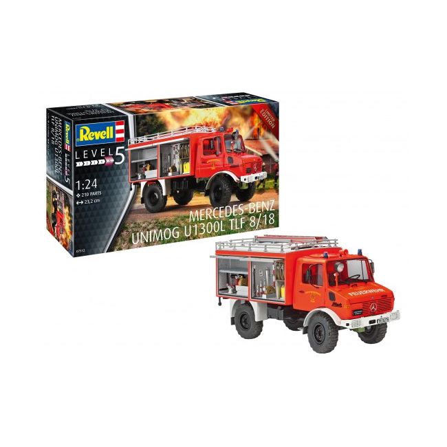 Automacheta Mercedes-Benz Unimog U 1300 L TLF 8/18 VRNRV07512