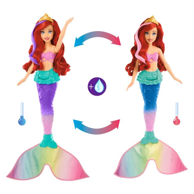 DISNEY PRINCESS PAPUSA PRINTESA ARIEL SIRENA VIVMTHPD43