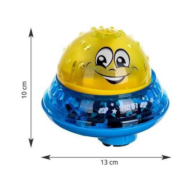 Jucarie baie caracatita LED cu lumini si sunete, 4 in 1 Iso Trade MY18121 BBJMY18121_Initiala