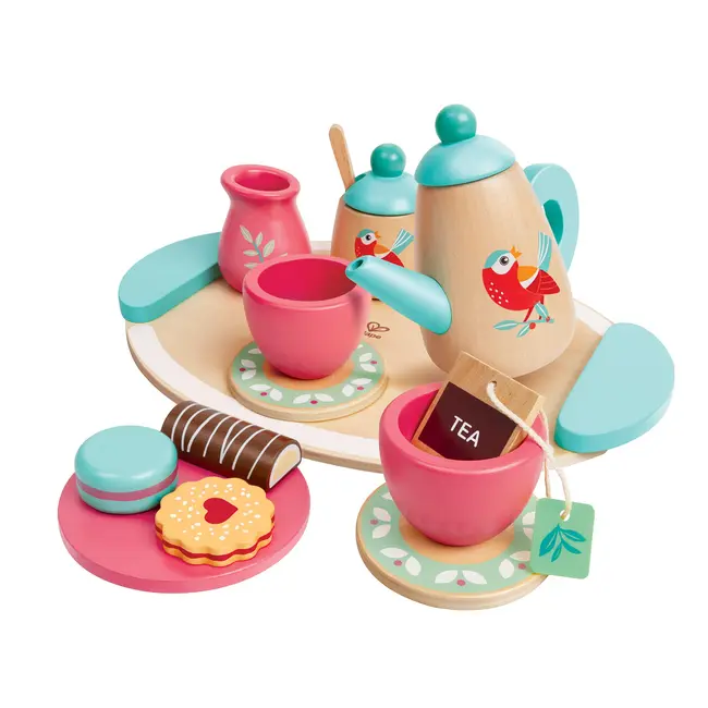 Jucarie din lemn - Set de ceai TSGE3207A