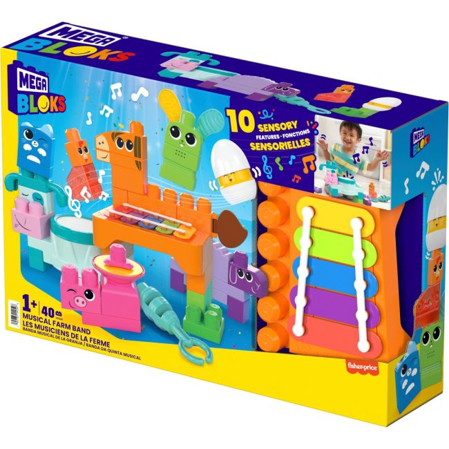 MEGA BLOKS SET DE CONSTRUCTIE 40 PIESE VIVMTHPB46
