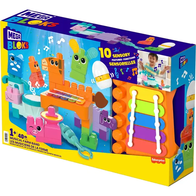 MEGA BLOKS SET DE CONSTRUCTIE 40 PIESE VIVMTHPB46
