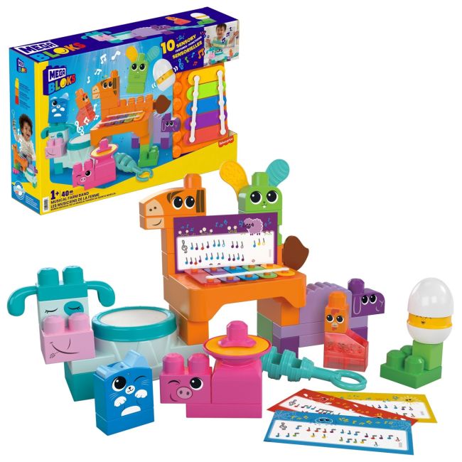 MEGA BLOKS SET DE CONSTRUCTIE 40 PIESE VIVMTHPB46
