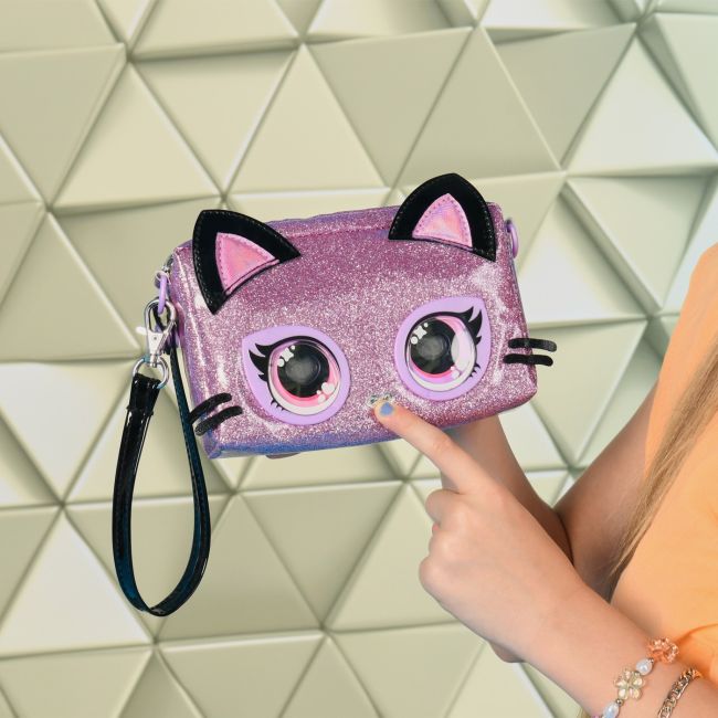 PURSE PETS RAINBOW LIGHTS GENTUTA INTERACTIVA PURDY PURRFECT VIV6067884