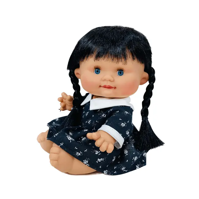 Papusa Artizanala cu miros de vanilie - Wednesday (26 cm) TSG455