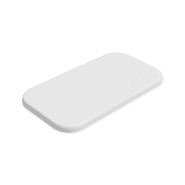 Petite&Mars - Cearceaf elastic impermeabil, Pentru patut co-sleeper, Din bumbac, 84x50 cm, 0 luni+, Alb BYN314401