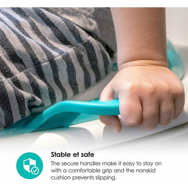 Reductor toaleta, Poti, Cu perna confortabila si detasabila, Fara BPA, Bbluv, Pink BYNBBL-B0112-P
