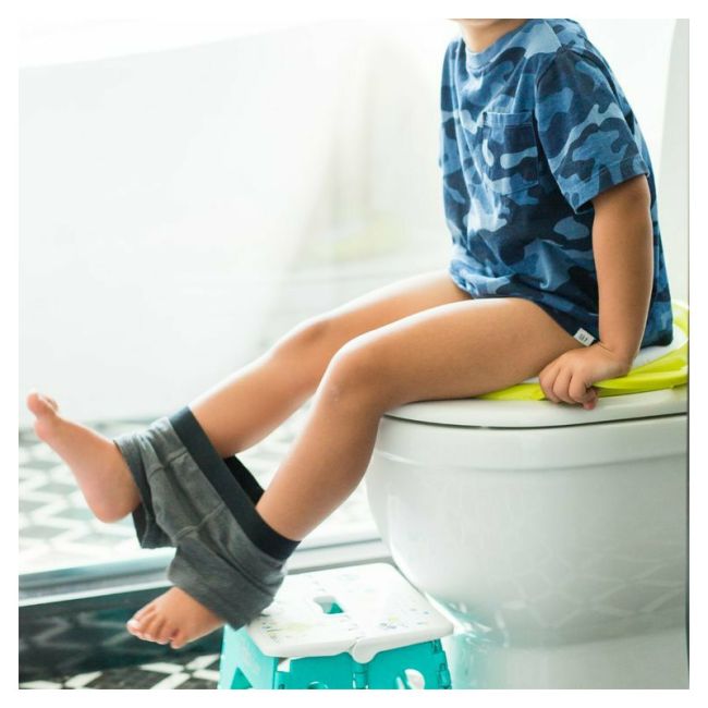 Reductor toaleta, Poti, Cu perna confortabila si detasabila, Fara BPA, Bbluv, Pink BYNBBL-B0112-P