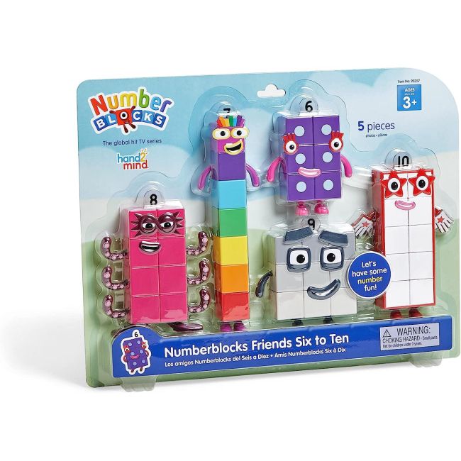 Set figurine numberblocks - de la sase la zece