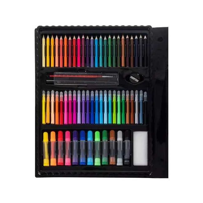 Set pentru pictura 208 piese cu geanta inclusa Maaleo Iso Trade MY18117 BBJMY18117_Negru