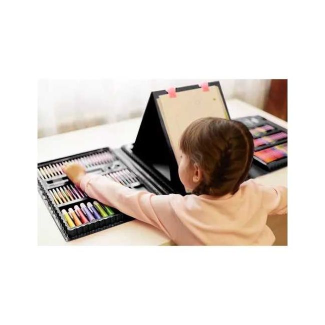 Set pentru pictura 208 piese cu geanta inclusa Maaleo Iso Trade MY18117 BBJMY18117_Negru