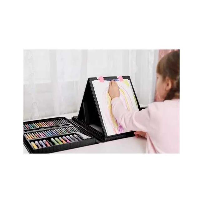 Set pentru pictura 208 piese cu geanta inclusa Maaleo Iso Trade MY18117 BBJMY18117_Negru