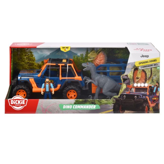 DICKIE DINO COMMANDER SET MASINUTA SI FIGURINE VIV203837024