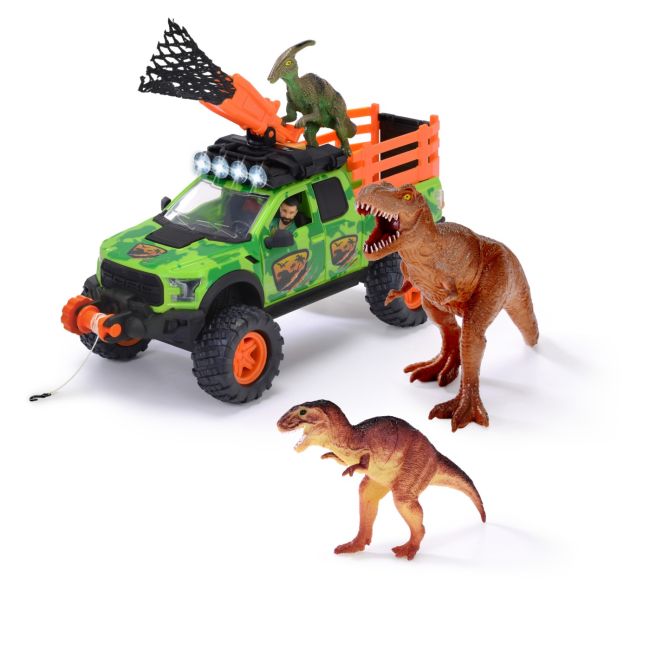 DICKIE DINO HUNTER SET MASINUTA SI FIGURINE VIV203837026