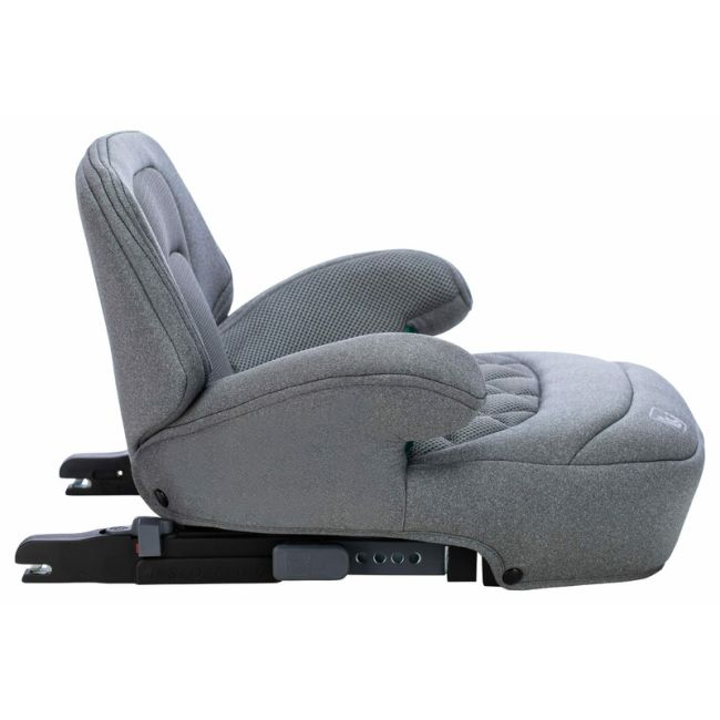 Inaltator auto, Cosmo Plus I-Size, Cu isofix, Cu spatar inaltat si cotiere, Potrivit pentru copiii intre 125 si 150 cm sau intre 25 si 36 Kg, FreeON, Conform cu standardul european de securitate ECE R129, Gray BYN48686