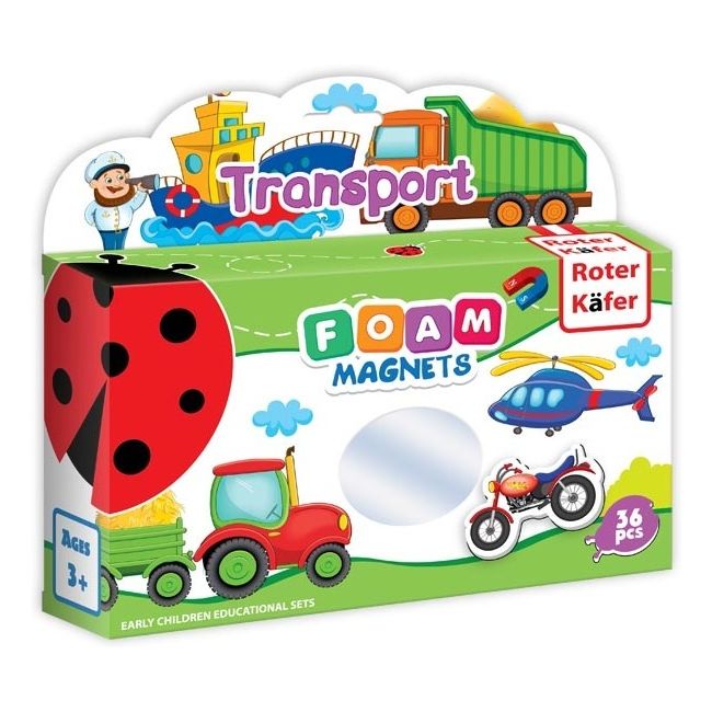 Joc educativ Lumea in Magneti - Mijloace de Transport Roter Kafer RK3030-02 BBJRK3030-02_Initiala