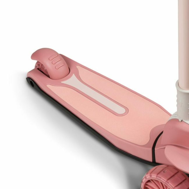 Lionelo - Trotineta Timy, Copii, Pliabila, Pana la 50 Kg, Cu design ergonomic, Cu lumini LED, 26,5 x 60 x 64-76 cm, 3 ani+, Roz BYNLOE-TIMMY_PINK_ROSE