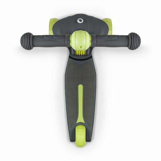 Lionelo - Trotineta Timy, Copii, Pliabila, Pana la 50 Kg, Cu design ergonomic, Cu lumini LED, 26,5 x 60 x 64-76 cm, 3 ani+, Verde BYNLOE-TIMMY_GREEN_LIME