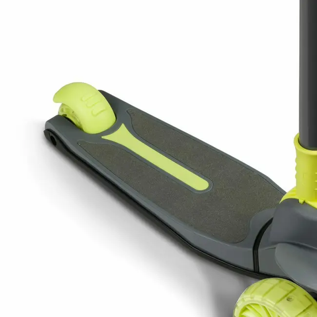 Lionelo - Trotineta Timy, Copii, Pliabila, Pana la 50 Kg, Cu design ergonomic, Cu lumini LED, 26,5 x 60 x 64-76 cm, 3 ani+, Verde BYNLOE-TIMMY_GREEN_LIME