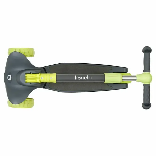 Lionelo - Trotineta Timy, Copii, Pliabila, Pana la 50 Kg, Cu design ergonomic, Cu lumini LED, 26,5 x 60 x 64-76 cm, 3 ani+, Verde BYNLOE-TIMMY_GREEN_LIME