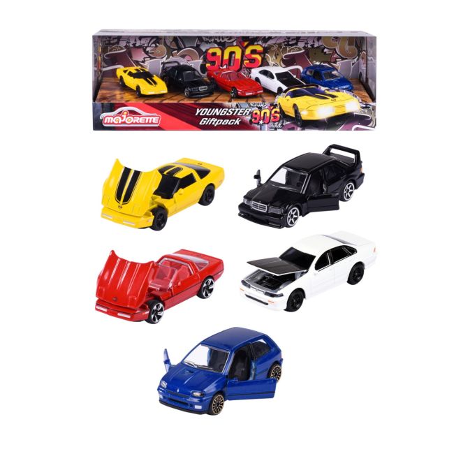 MAJORETTE SET YOUNGSTER 5 MASINUTE 7.5CM VIV212052021