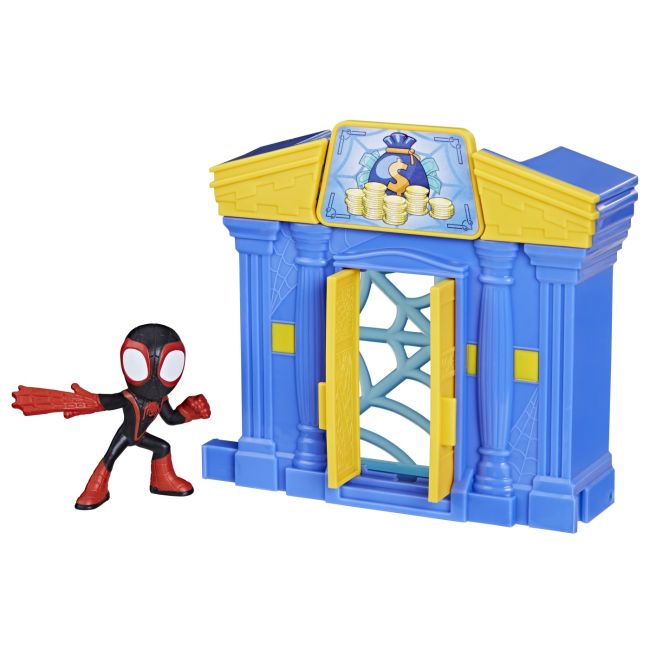 SPIDEY PRIETENII EXTRAORDINARI CITY BLOKS SET DE CONSTRUCTIE BANCA VIVF6688_F8362