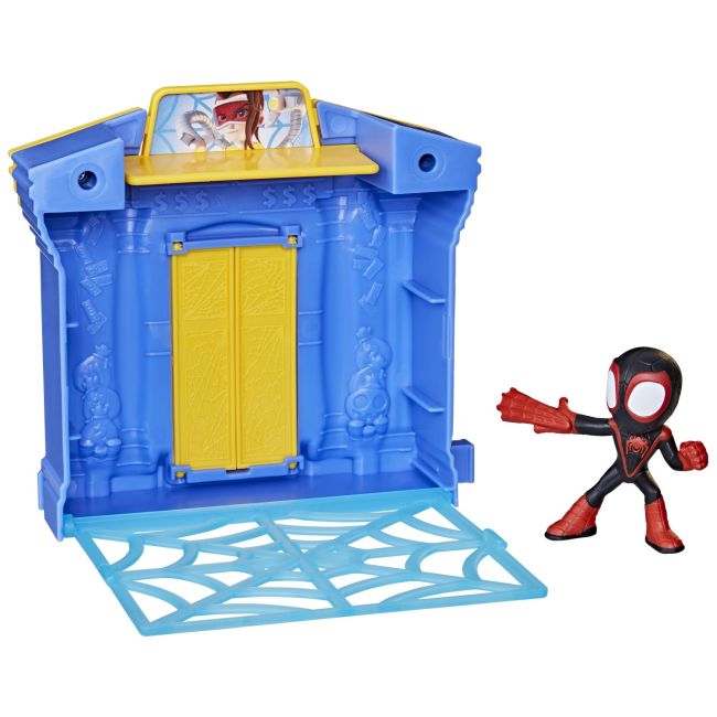 SPIDEY PRIETENII EXTRAORDINARI CITY BLOKS SET DE CONSTRUCTIE BANCA VIVF6688_F8362