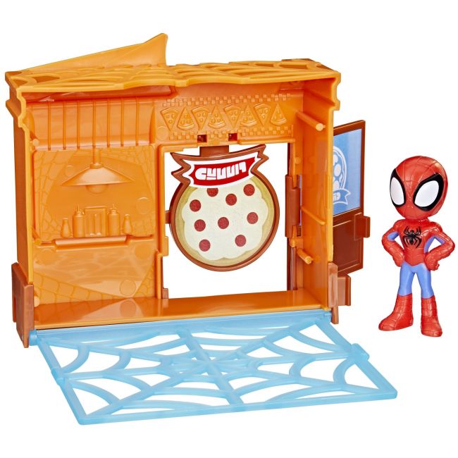 SPIDEY PRIETENII EXTRAORDINARI CITY BLOKS SET DE CONSTRUCTIE PIZZERIE VIVF6688_F8360