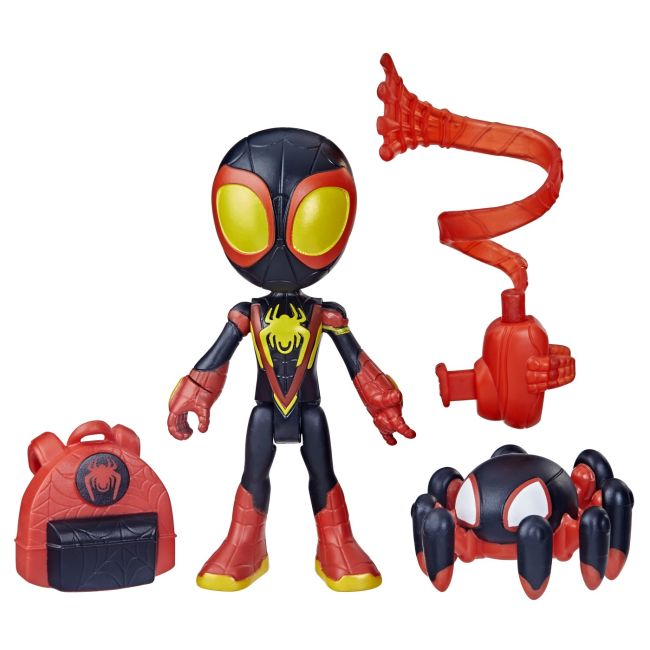 SPIDEY PRIETENII EXTRAORDINARI SET FIGURINA MILES MORALES SPIDER MAN 10CM SI ACCESORII VIVF8143_F7257