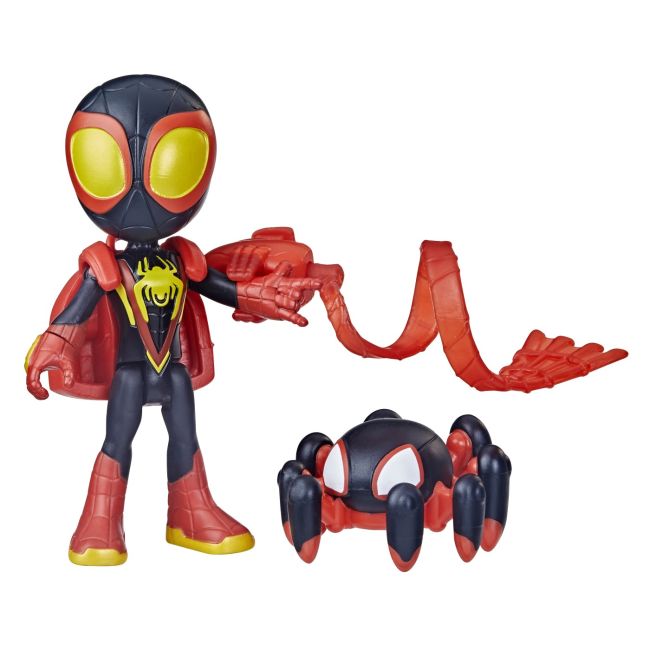 SPIDEY PRIETENII EXTRAORDINARI SET FIGURINA MILES MORALES SPIDER MAN 10CM SI ACCESORII VIVF8143_F7257