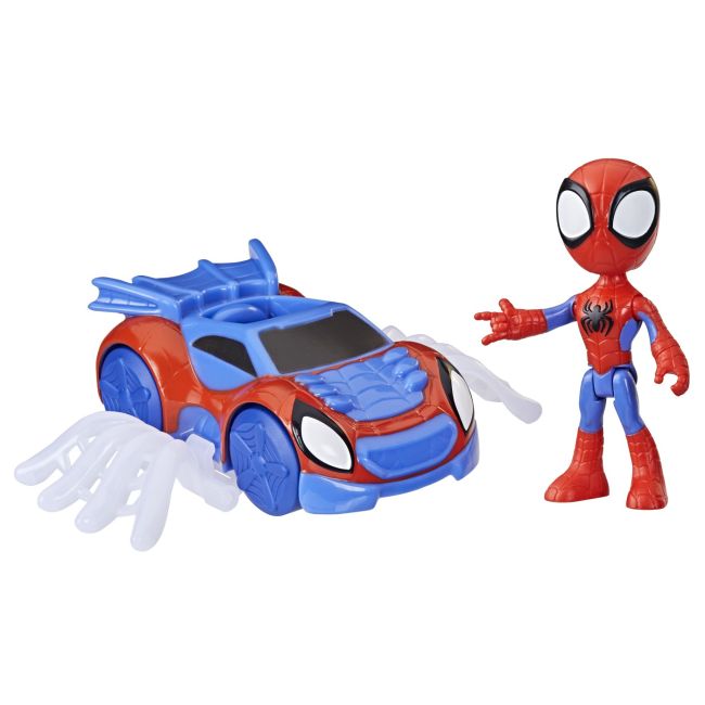 SPIDEY PRIETENII EXTRAORDINARI SET MASINUTA SI FIGURINA SI ACCESORIU SPIDEY VIVF6776_F7454