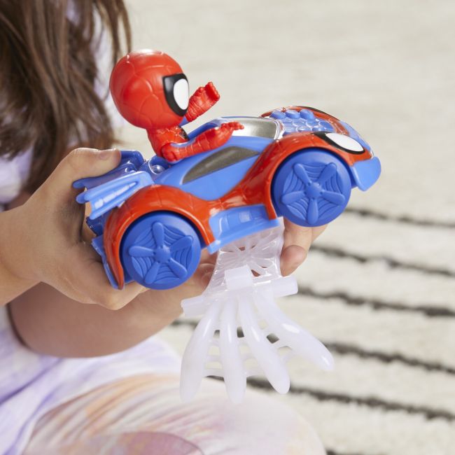 SPIDEY PRIETENII EXTRAORDINARI SET MASINUTA SI FIGURINA SI ACCESORIU SPIDEY VIVF6776_F7454