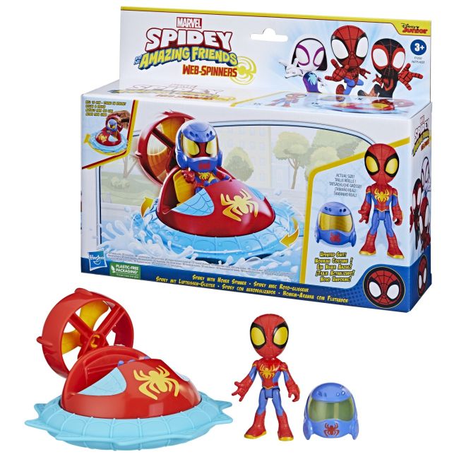 SPIDEY PRIETENII EXTRAORDINARI SET MASINUTA SI FIGURINA SPIDEY VIVF6775_F7252