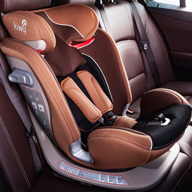 Scaun auto cu isofix si centura Top Tether Alia 9-36 kg, Moka Kiwy SUP14104KW02B_moka