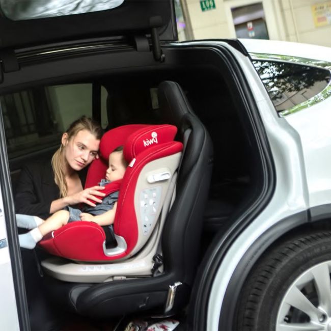 Scaun auto cu isofix si centura Top Tether Alia 9-36 kg, Moka Kiwy SUP14104KW02B_moka