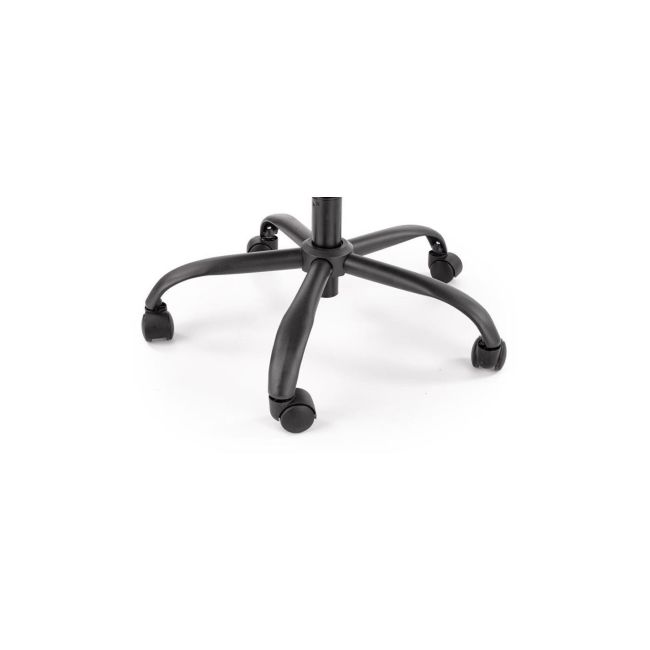 Scaun birou hm colin, stofa tip catifea, ergonomic, cadru polipropilena, mecanism de balans, rotire 360°, 100 kg, gri drm9662