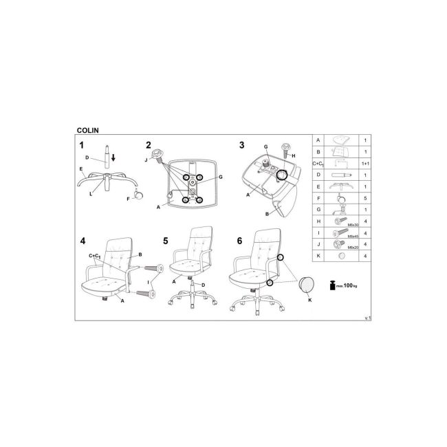 Scaun birou hm colin, stofa tip catifea, ergonomic, cadru polipropilena, mecanism de balans, rotire 360°, 100 kg, gri drm9662