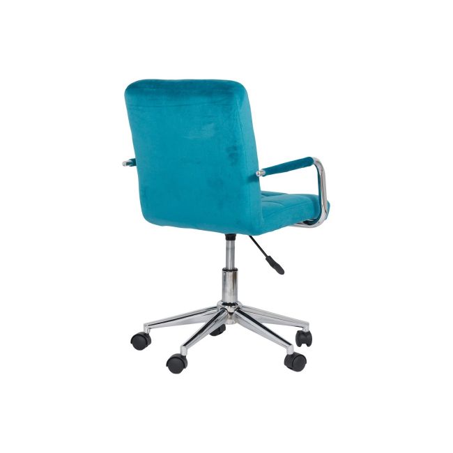 Scaun birou copii off 328v, ergonomic, catifea, inaltime reglabila, rotativ, 80 kg drm9029