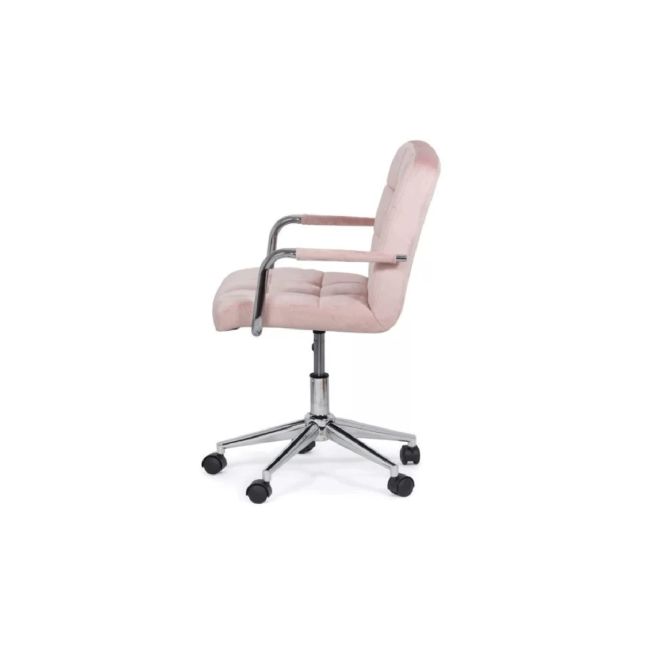 Scaun birou copii off 328v, ergonomic, catifea, inaltime reglabila, rotativ, 80 kg drm9029