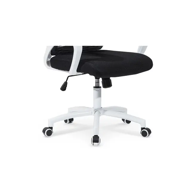 Scaun birou cu mesh hm socket, cadru polipropilena, mecanism de balans, tetiera reglabila, 120 kg, negru drm3986